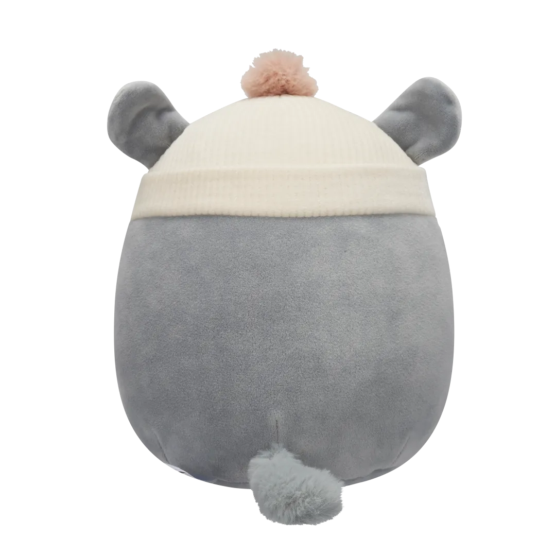 Squishmallows Camilo das graue Chinchilla mit brauner Beanie, 20 cm - Image 3