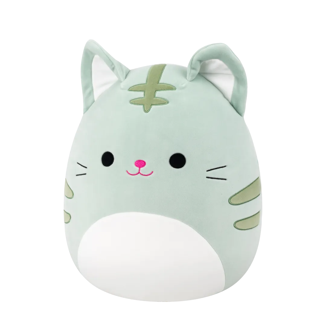 Squishmallows Chase die hellgrüne getigerte Katze, 35 cm - Image 3