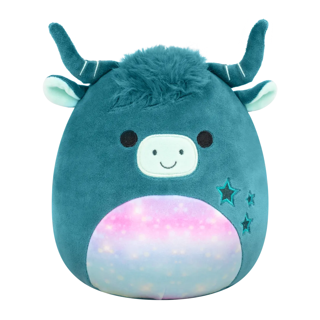 Squishmallows Clark die grüne Hochlandkuh, 13 cm