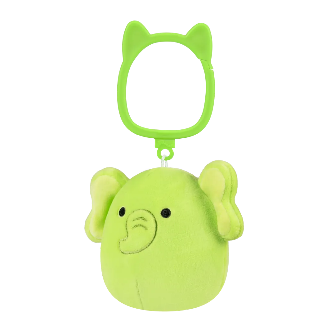 Squishmallows Schlüsselanhänger Franky der limettengrüne Elefant, 9 cm - Image 2
