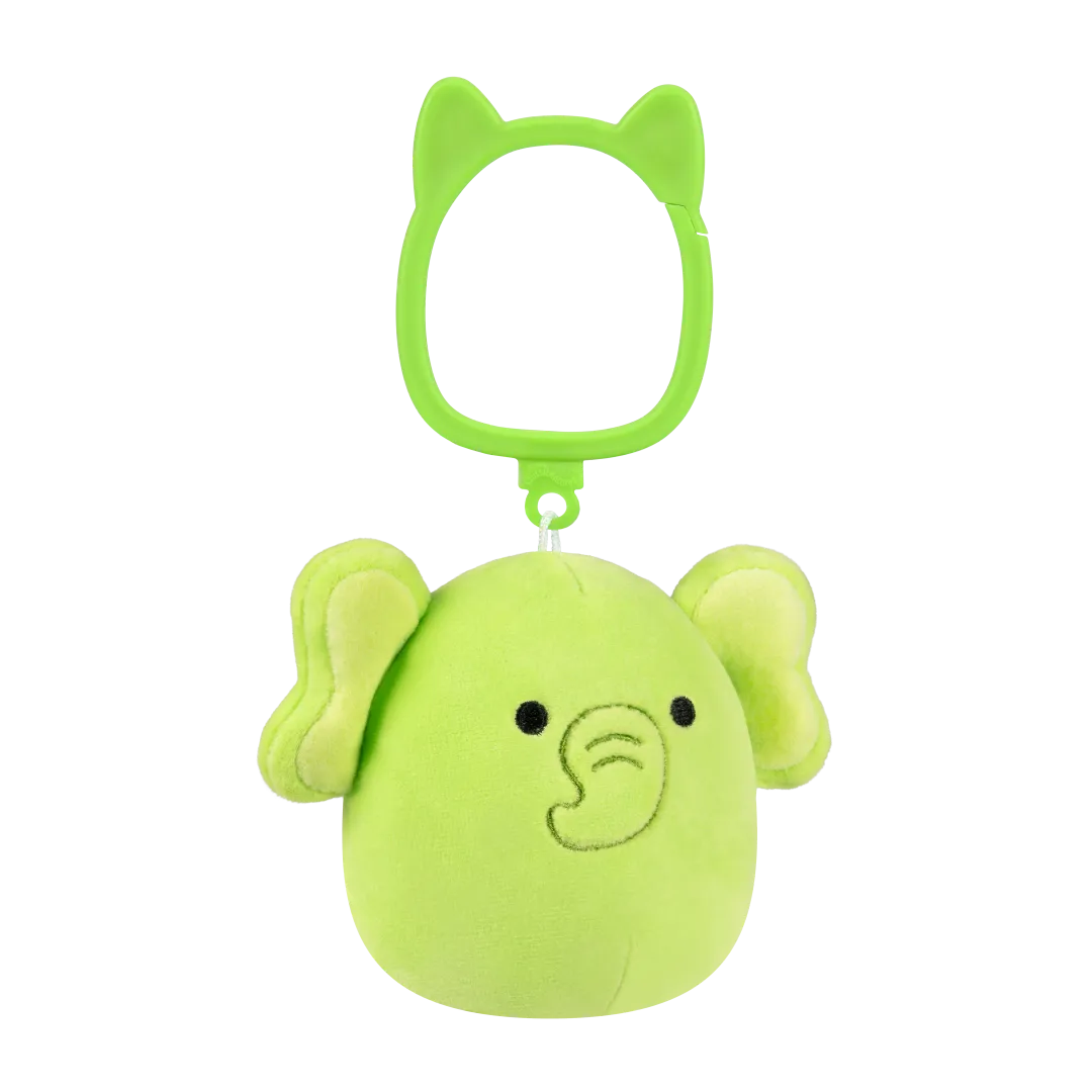 Squishmallows Schlüsselanhänger Franky der limettengrüne Elefant, 9 cm - Image 3