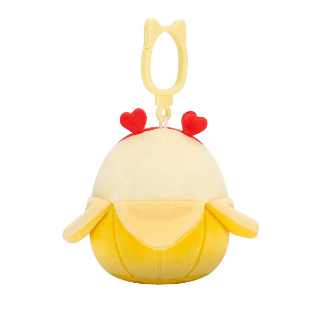 Squishmallows Clip-On Junie die zwinkernde gelbe Banane, 9 cm - Image 4