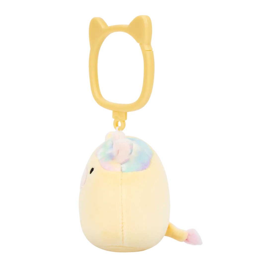 Squishmallows Schlüsselanhänger Rina die Kuh mit Tie-Dye-Flecken, 9 cm - Image 3