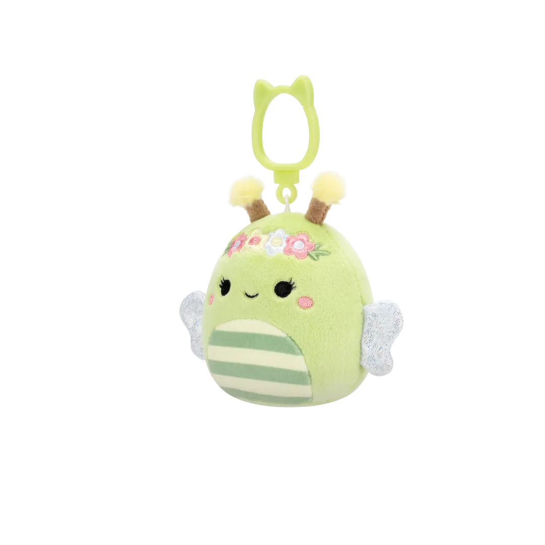 Squishmallows Clip-On Sybil die grüne Biene, 9 cm - Image 3