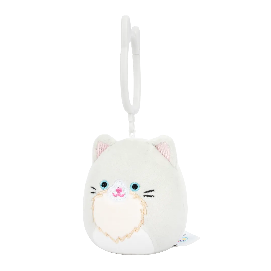 Squishmallows Schlüsselanhänger Zachariah die Angora-Katze, 9 cm - Image 3