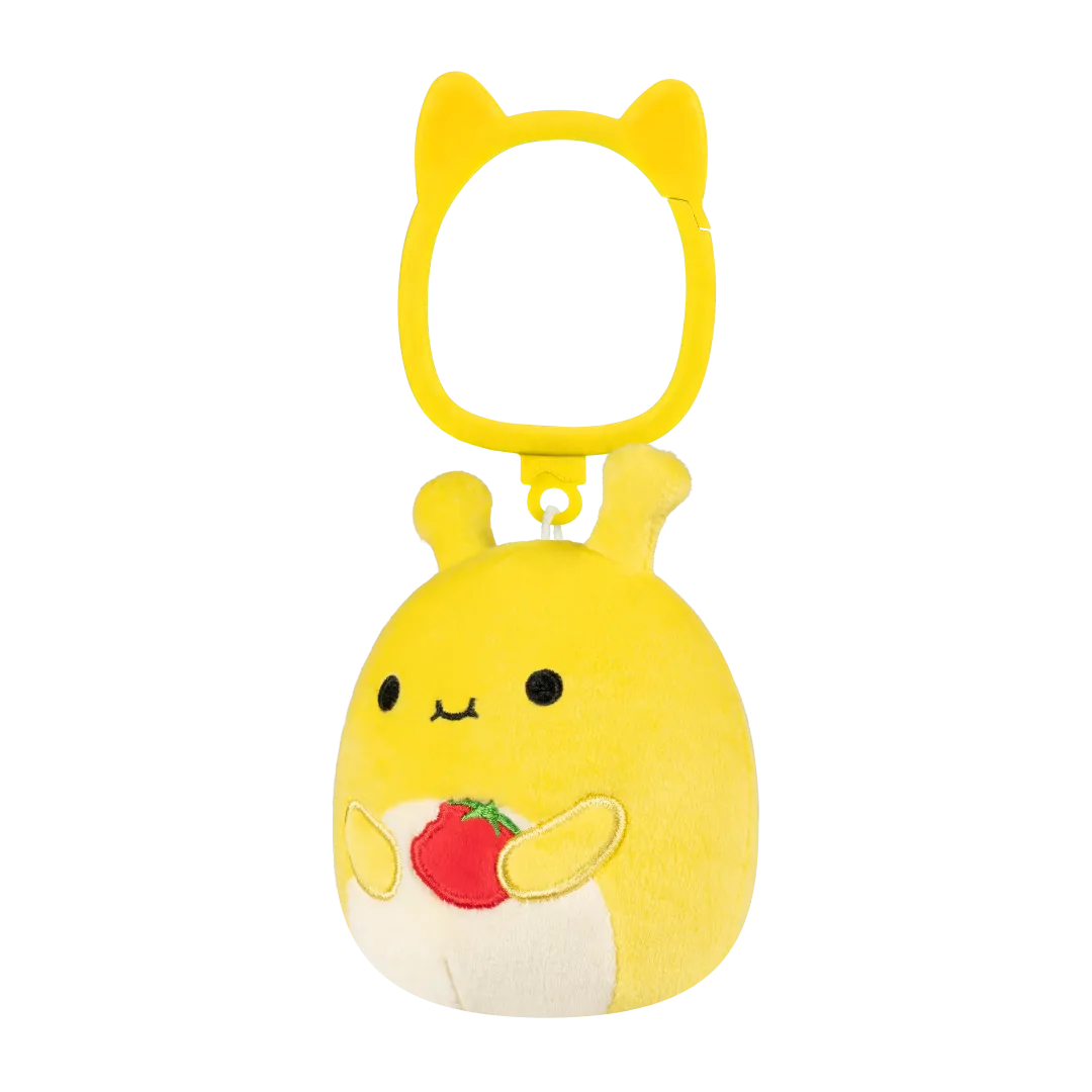 Squishmallows Schlüsselanhänger Zarina die gelbe Bananenschnecke, 9 cm - Image 2