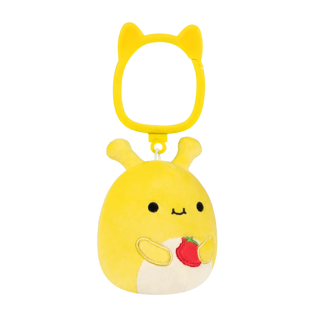 Squishmallows Schlüsselanhänger Zarina die gelbe Bananenschnecke, 9 cm - Image 3