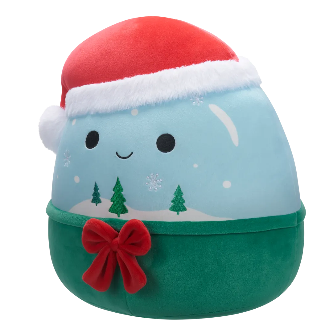 Squishmallows Ezekiel die Weihnachtsschneekugel, 20 cm - Image 3