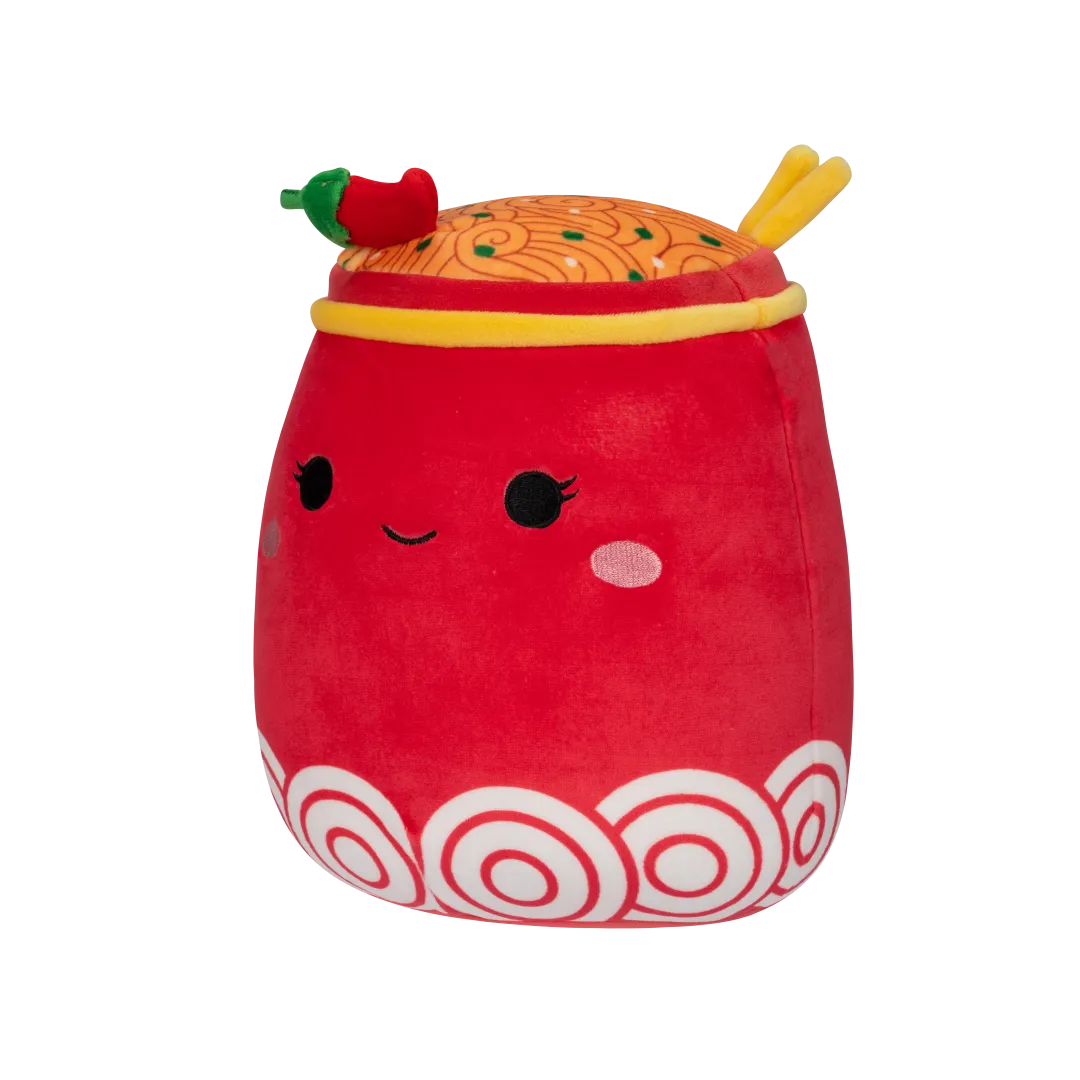 Squishmallows 2-in-1 Odion die feuerroten Nudeln/Illia die Sriracha, 13 cm - Image 3