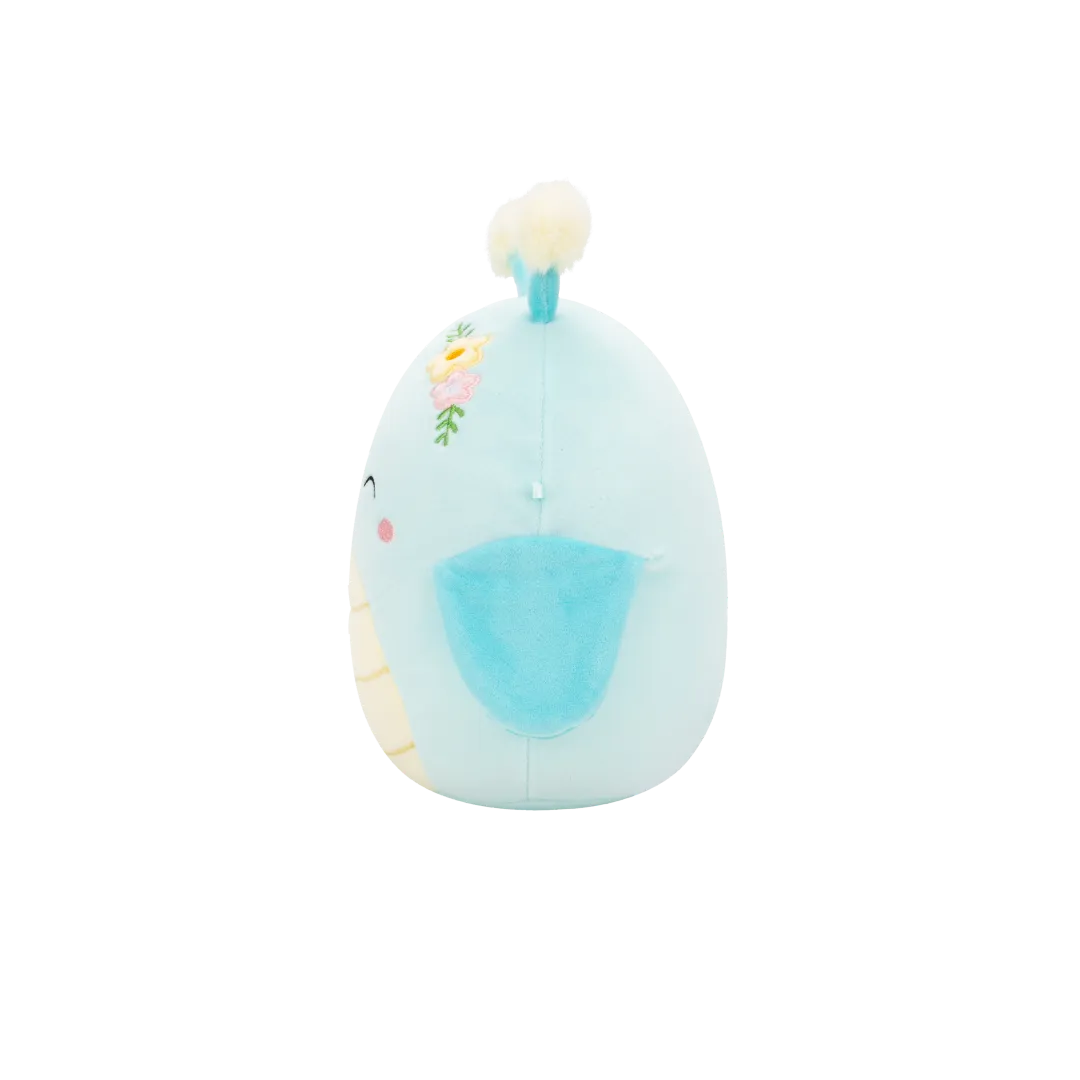 Squishmallows Giles der zwinkernde blaue Grashüpfer mit Blumen, 20 cm - Image 2