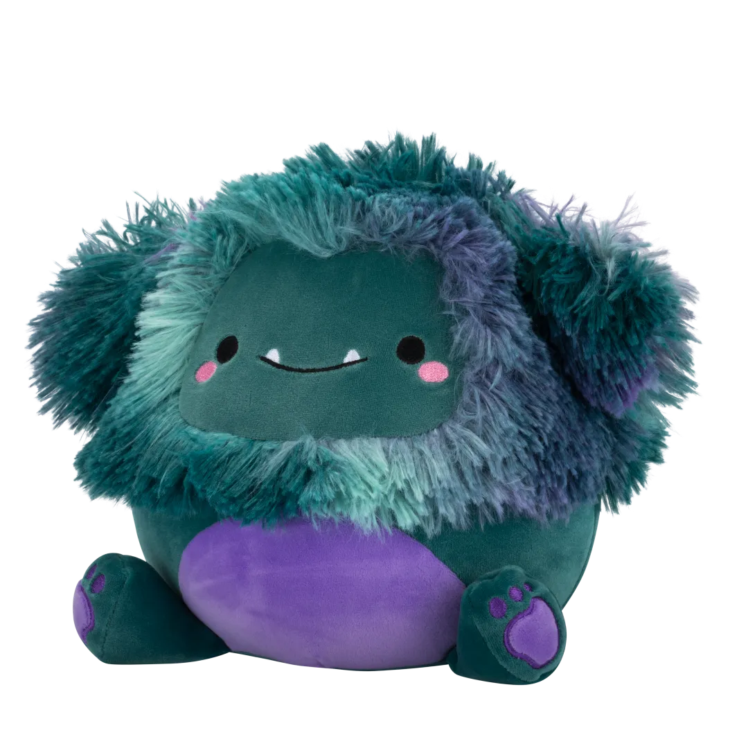 Squishmallows JT der dunkle blaugrüne Bigfoot mit lila Bauch, 20 cm - Image 2