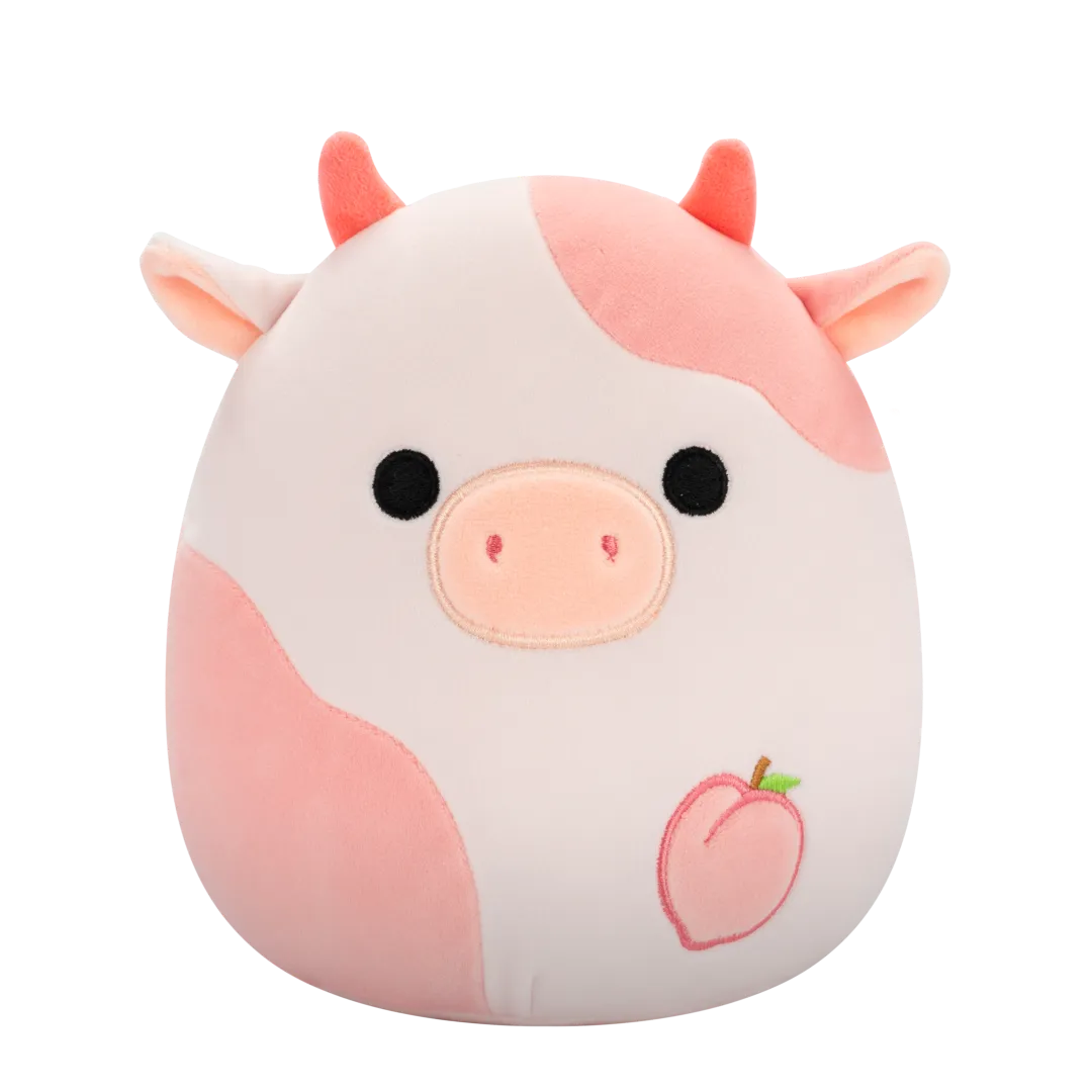 Squishmallows Lilaz die Pfirsichkuh, 20 cm