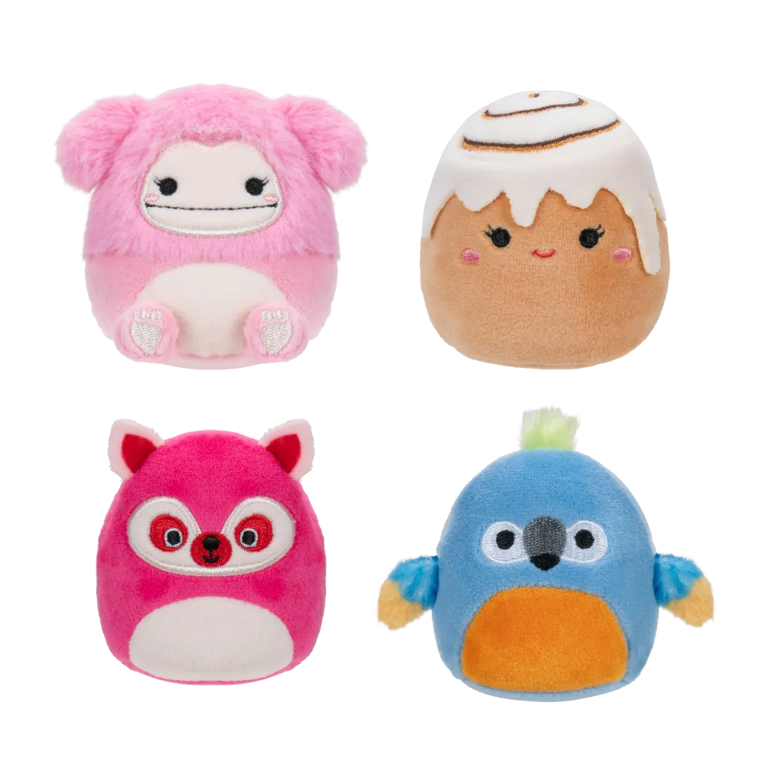 Squishmallows Micromallows 4er-Pack – Chanel, Brina, Lucia, Tenise - Image 5