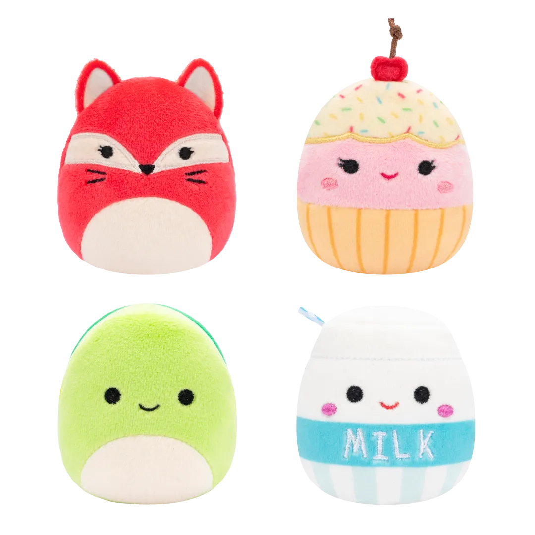 Squishmallows Micromallows 4er-Pack – Fifi, Henry, Melly, Clara - Image 4