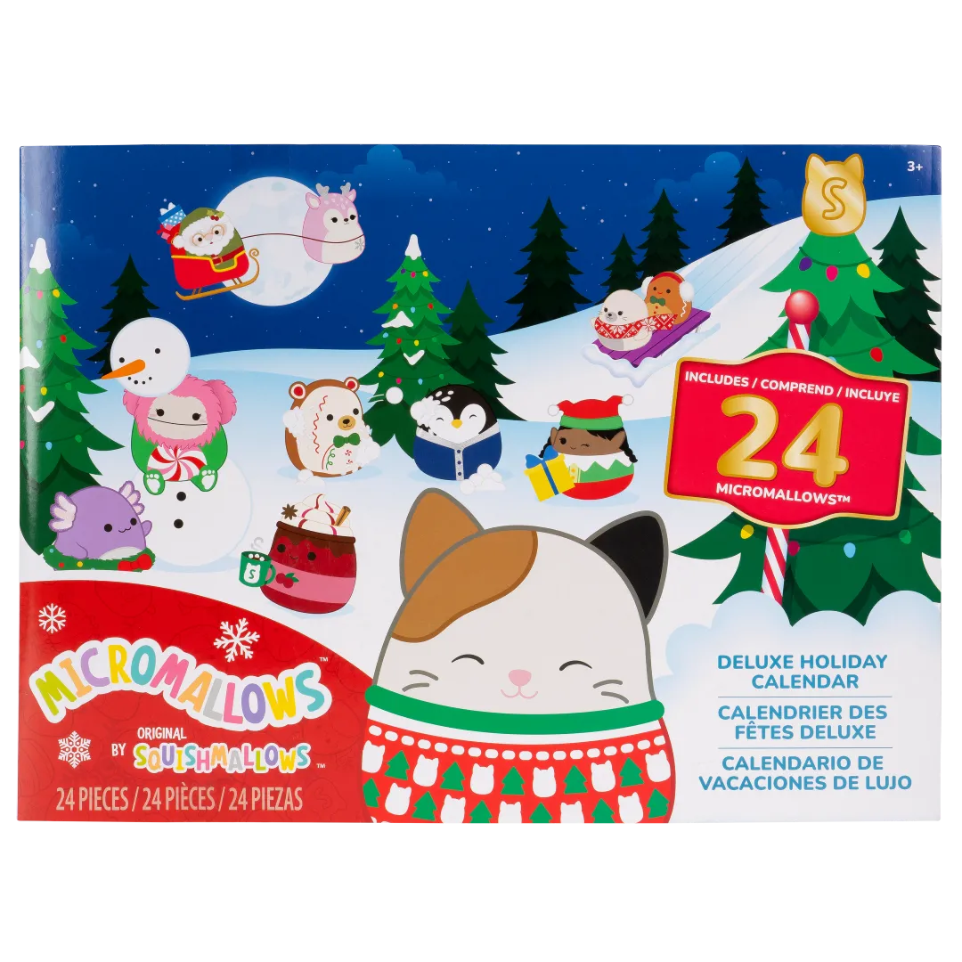 Squishmallows Micromallows Adventskalender – 24 Stück