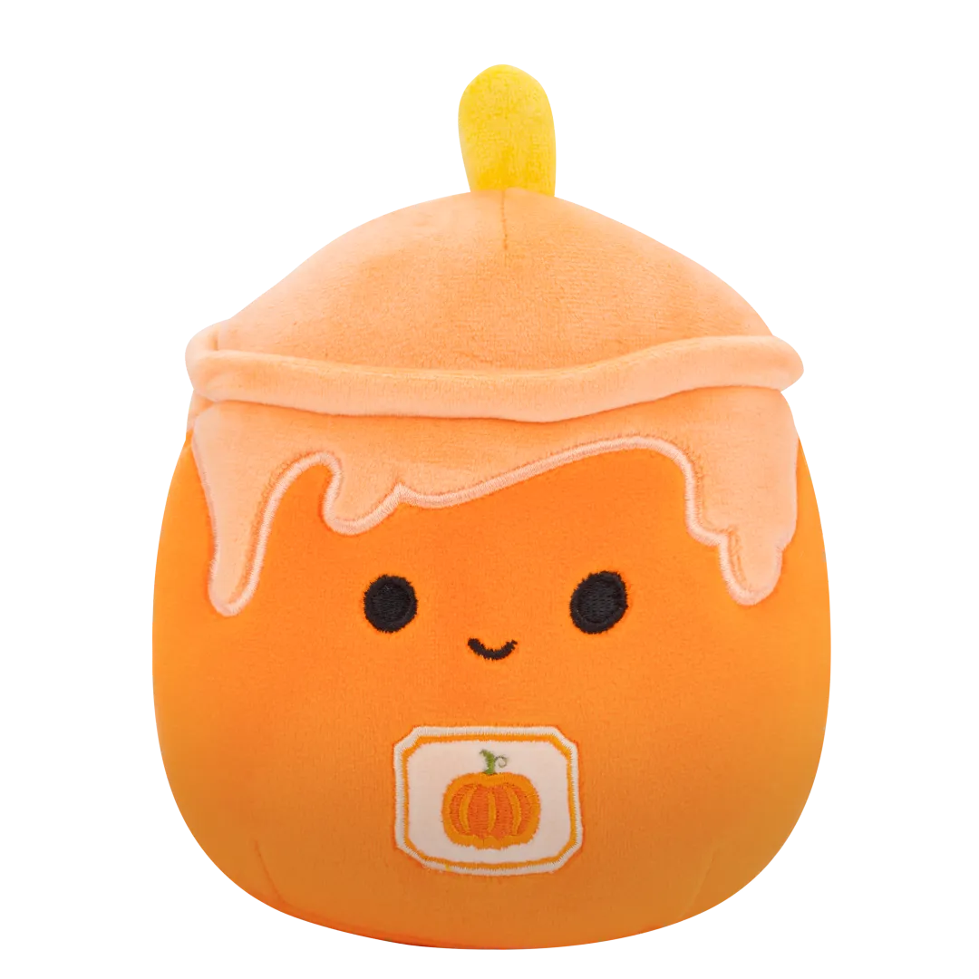 Squishmallows Mischa die Kürbis-Kerze, 20 cm