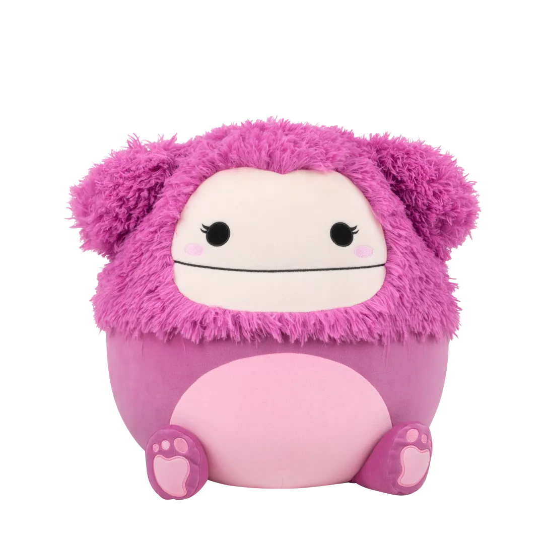 Squishmallows Nanette der himbeerrosa Bigfoot, 35 cm