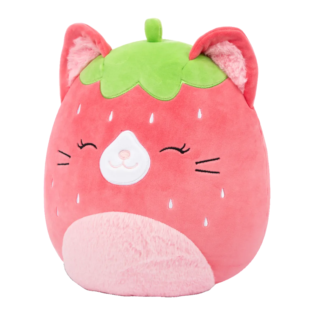 Squishmallows Olma die Erdbeer-Katze, 13 cm - Image 4