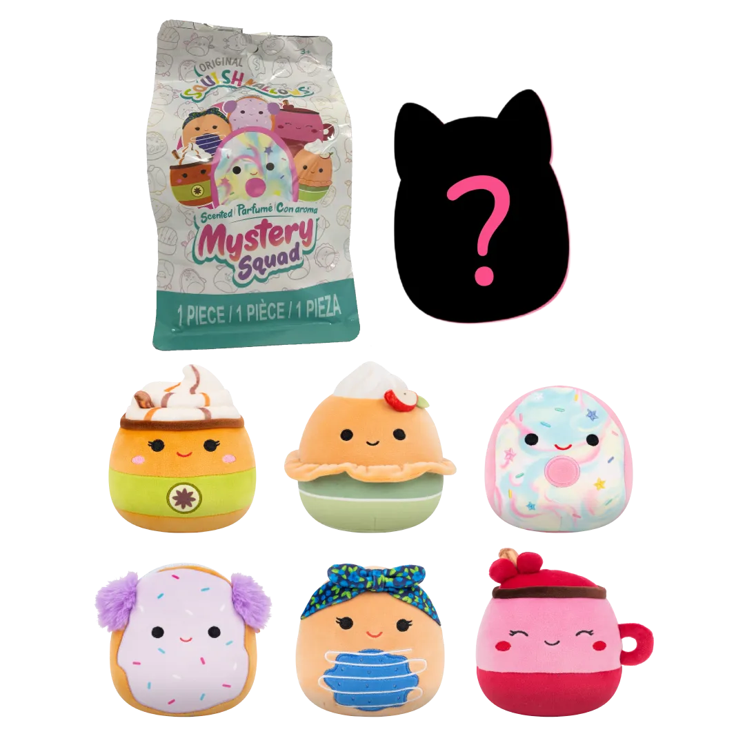 Squishmallows Duftende Geheimbeutel – Süßigkeiten, 13 cm