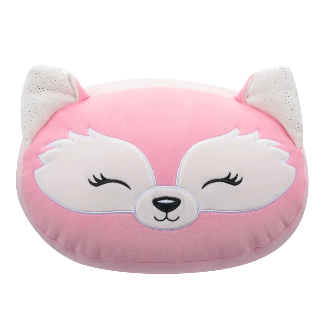 Squishmallows Stackables Rhiannon der rosa Fuchs mit geschlossenen Augen, 30 cm