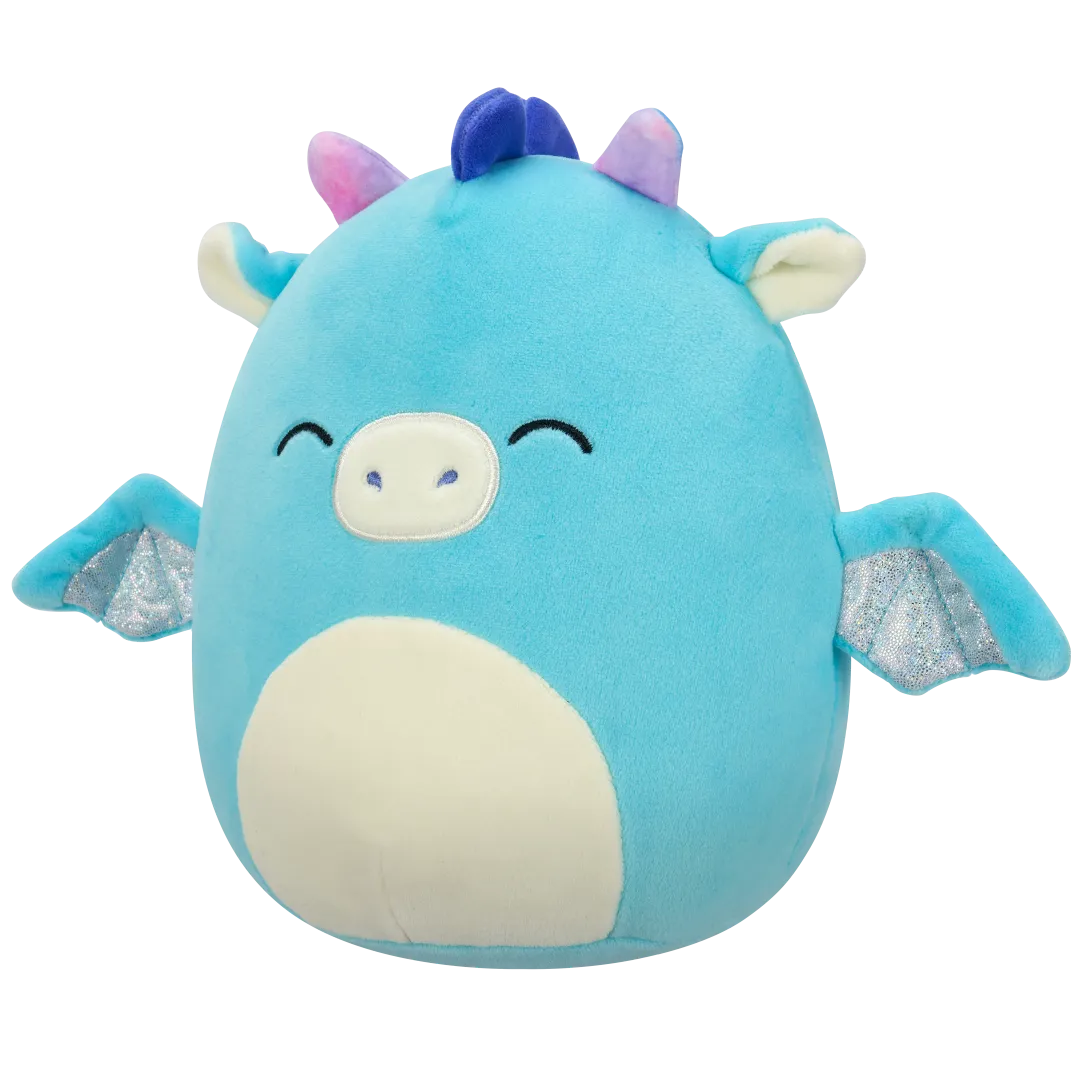 Squishmallows Tatiana der dunkelgraue Drache mit geschlossenen Augen, 20 cm - Image 2