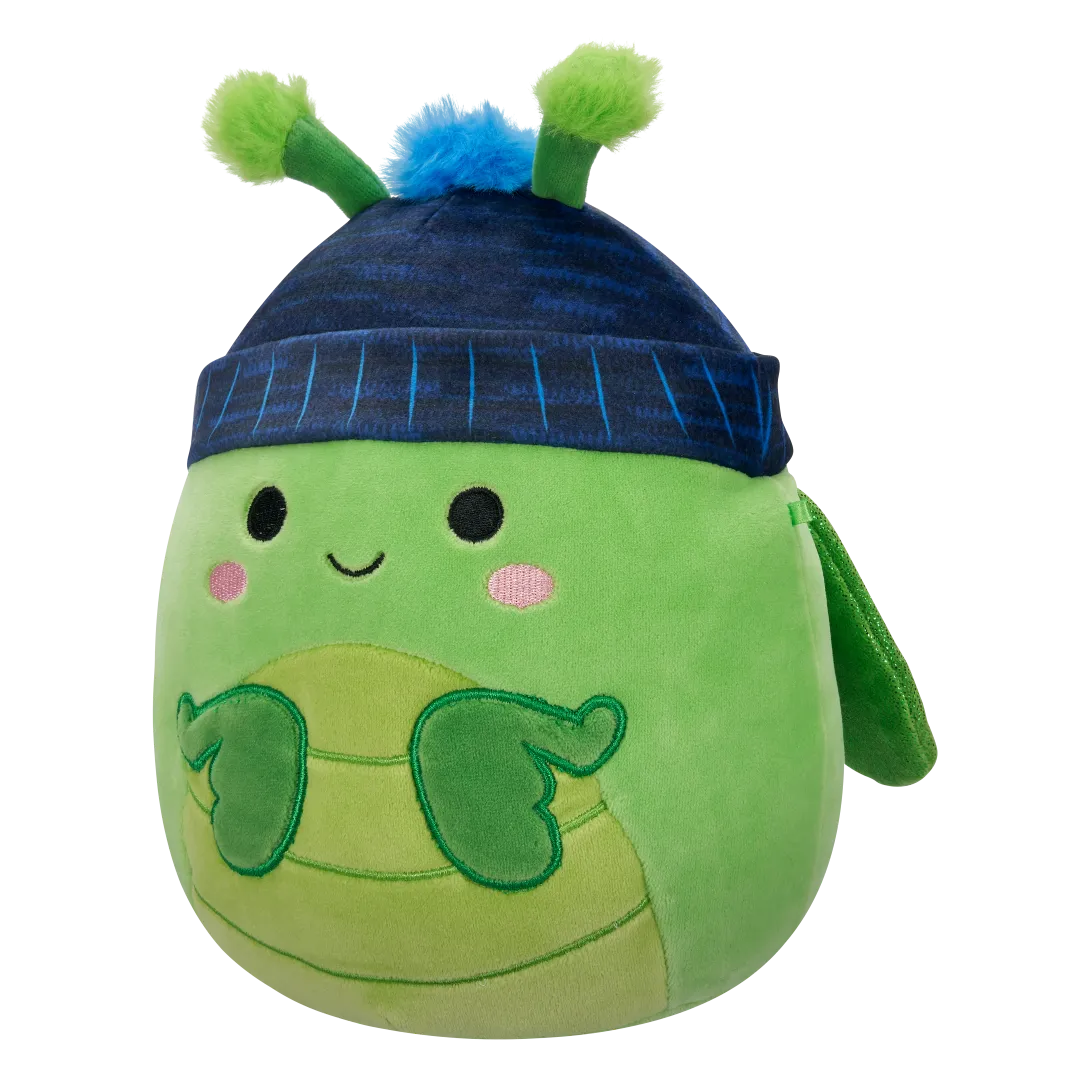 Squishmallows Trenton die grüne Gottesanbeterin mit Beanie, 20 cm - Image 2