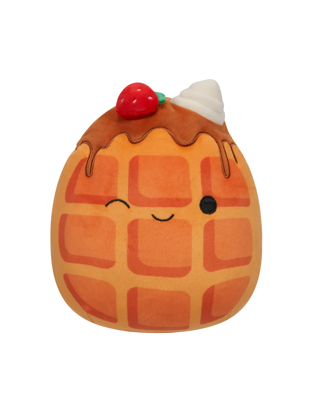 Squishmallows Weaver die Waffel mit Erdbeere und Sahne, 20 cm