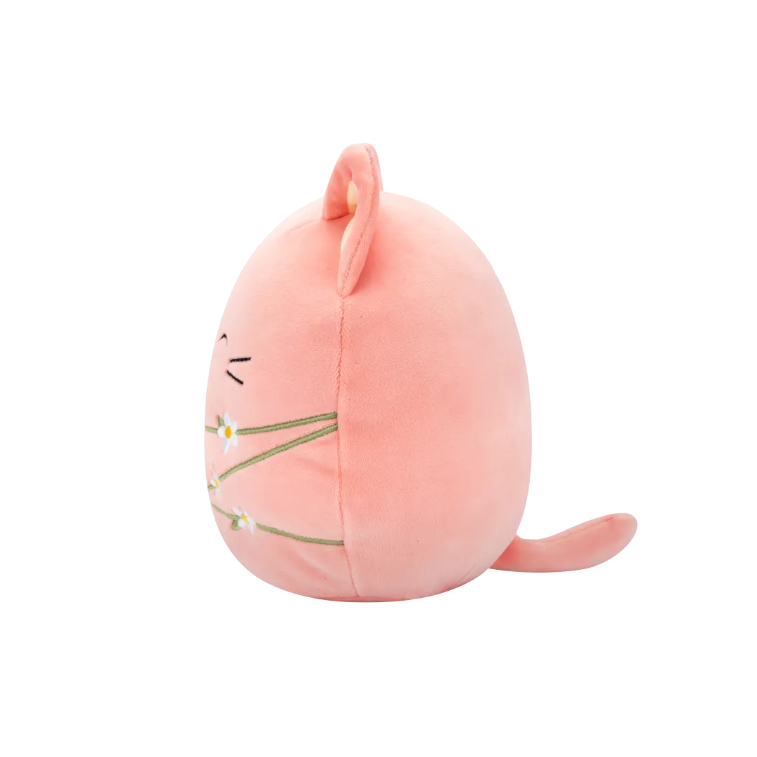 Squishmallows Wilka die Pfirsichkatze, eingewickelt mit Blumenstielen, 20 cm - Image 4