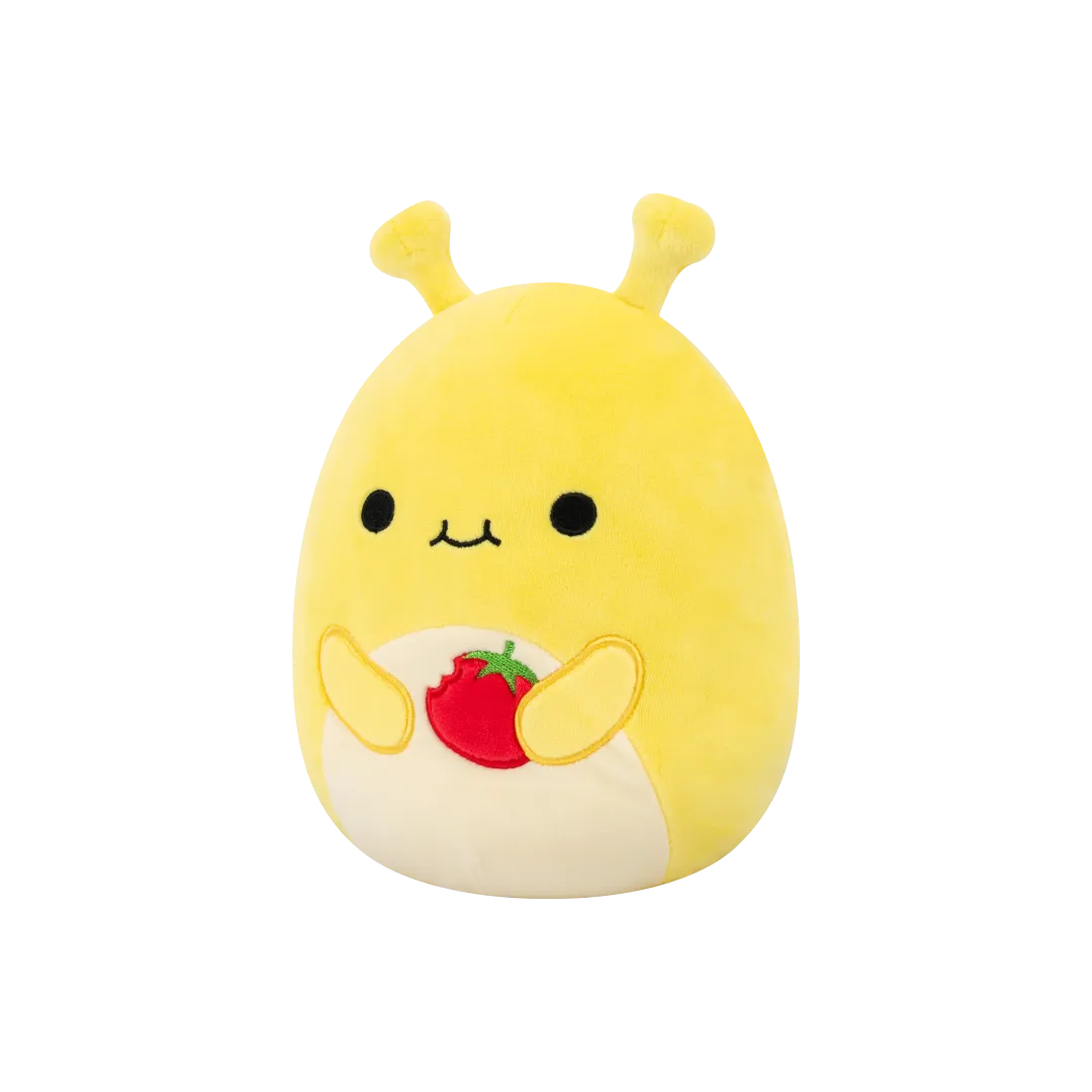 Squishmallows Zarina die gelbe Bananenschnecke mit Tomate, 20 cm - Image 3