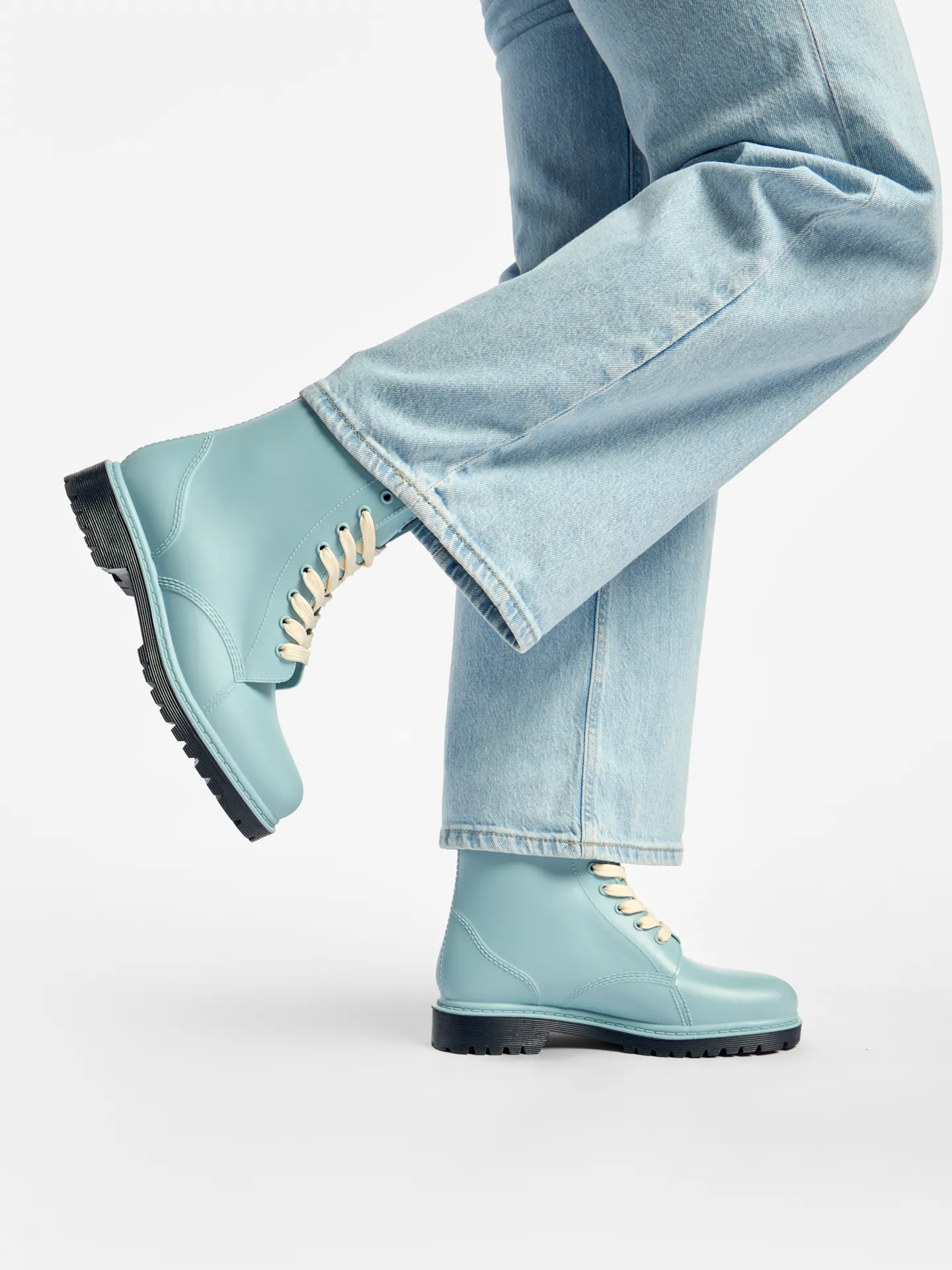Stahlblaue Regenstiefel für Frauen - Image 5