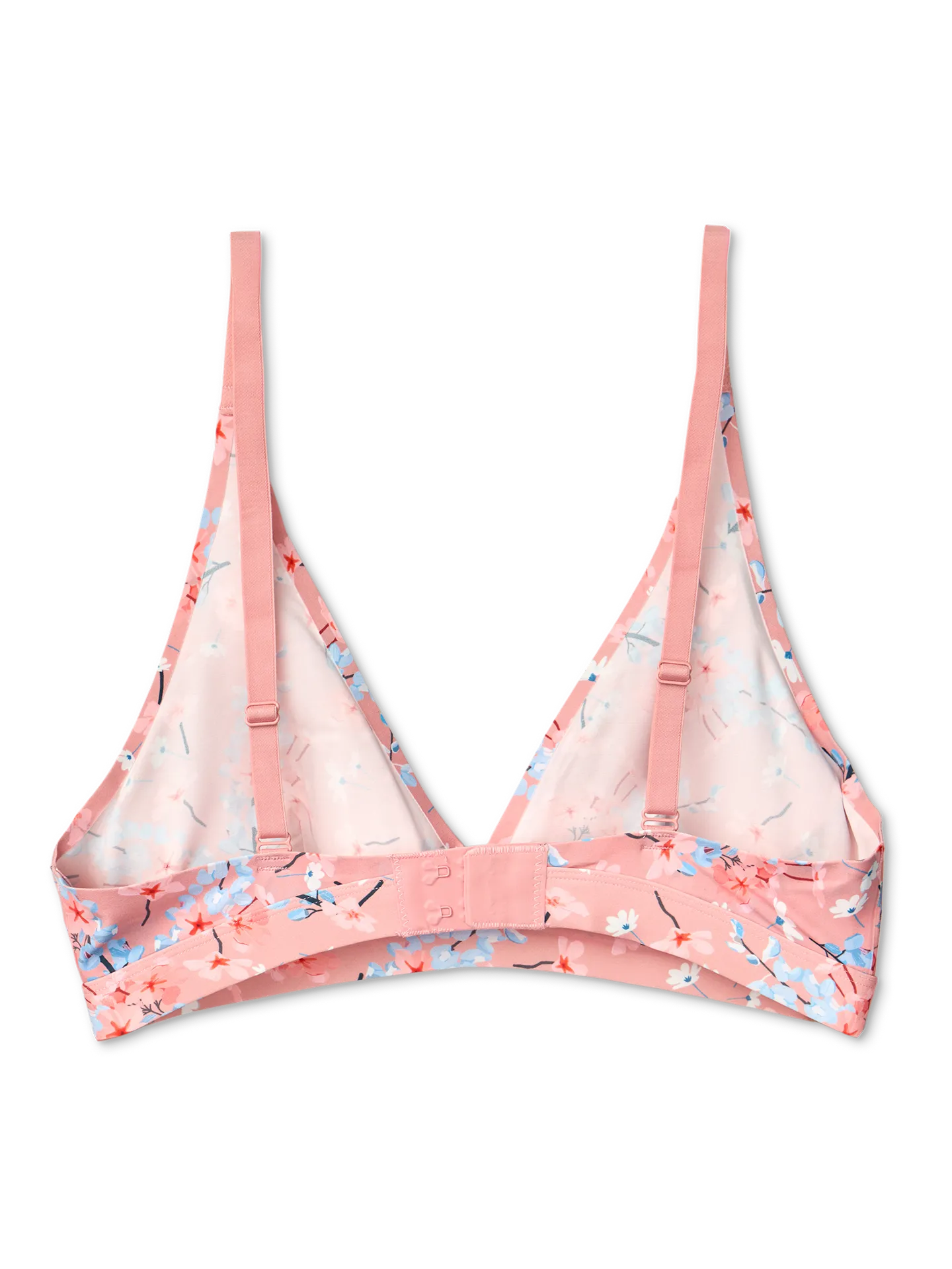 Nahtlose Bralette in Triangelform für Damen Blumenbeet - Image 2