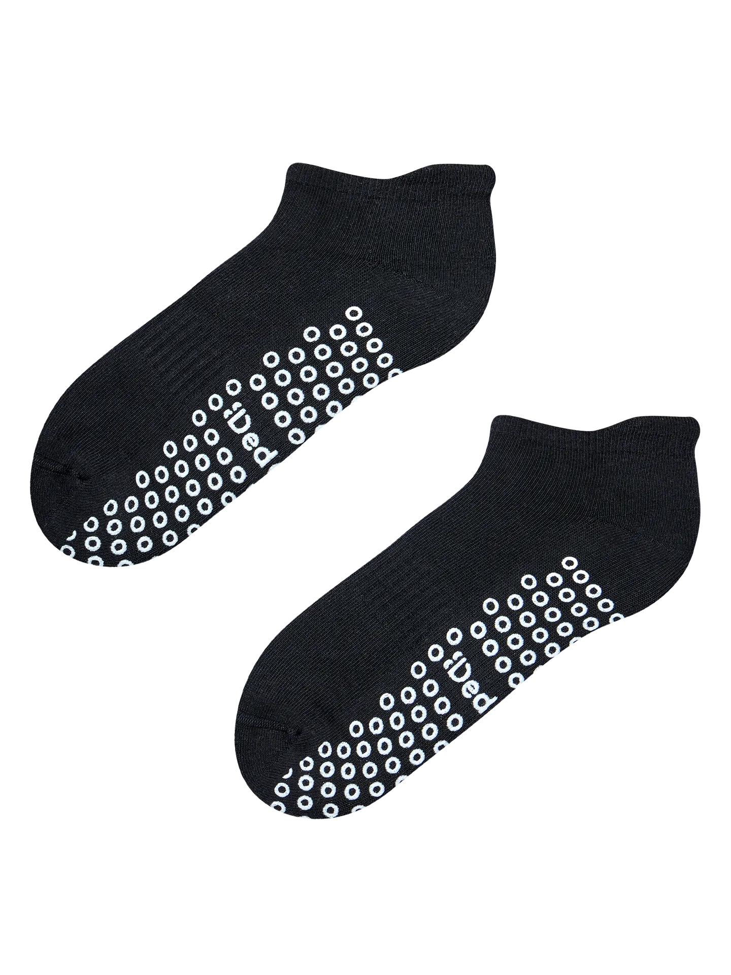 Schwarz Pilates- & Yoga-Socken