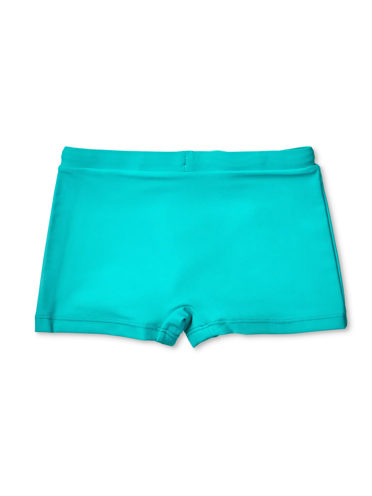 Türkisfarbene elastische Badeshorts für Kinder - Image 3
