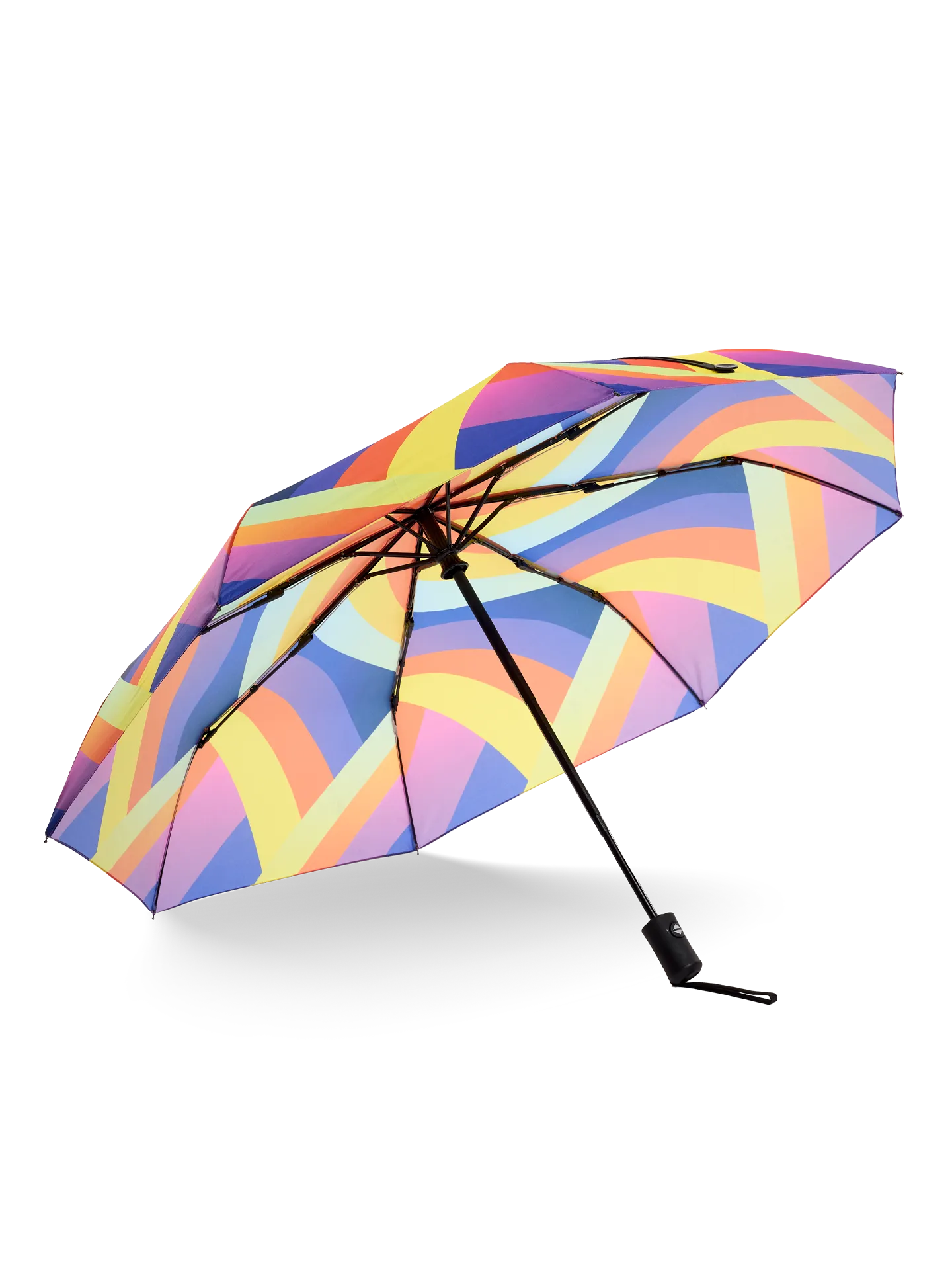 Lustiger Regenschirm Regenbogenfarben - Image 3