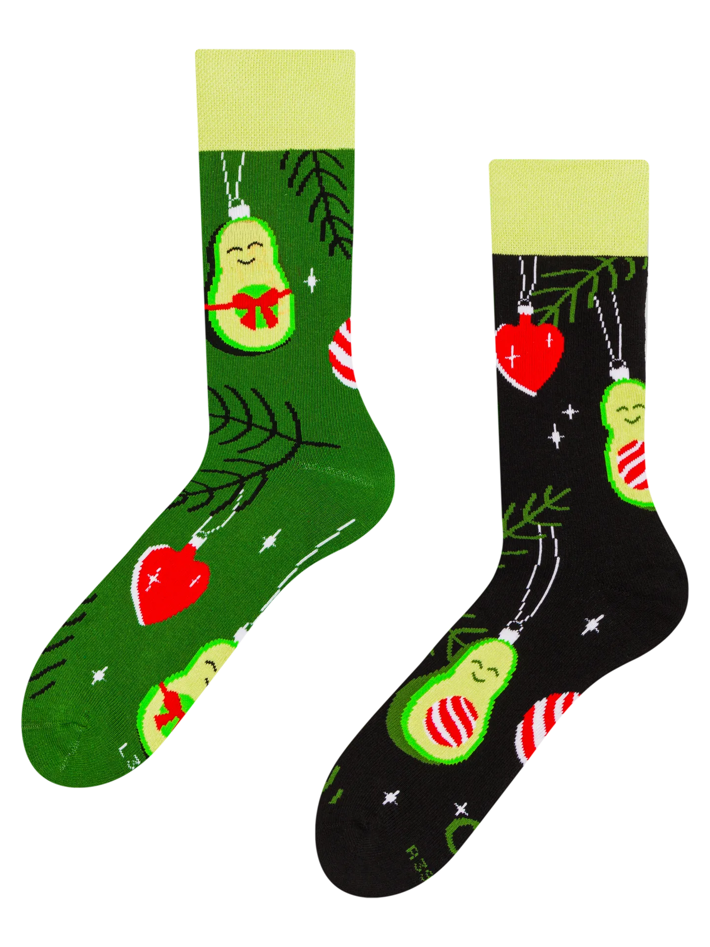 Lustige warme Socken Ferien-Avocado