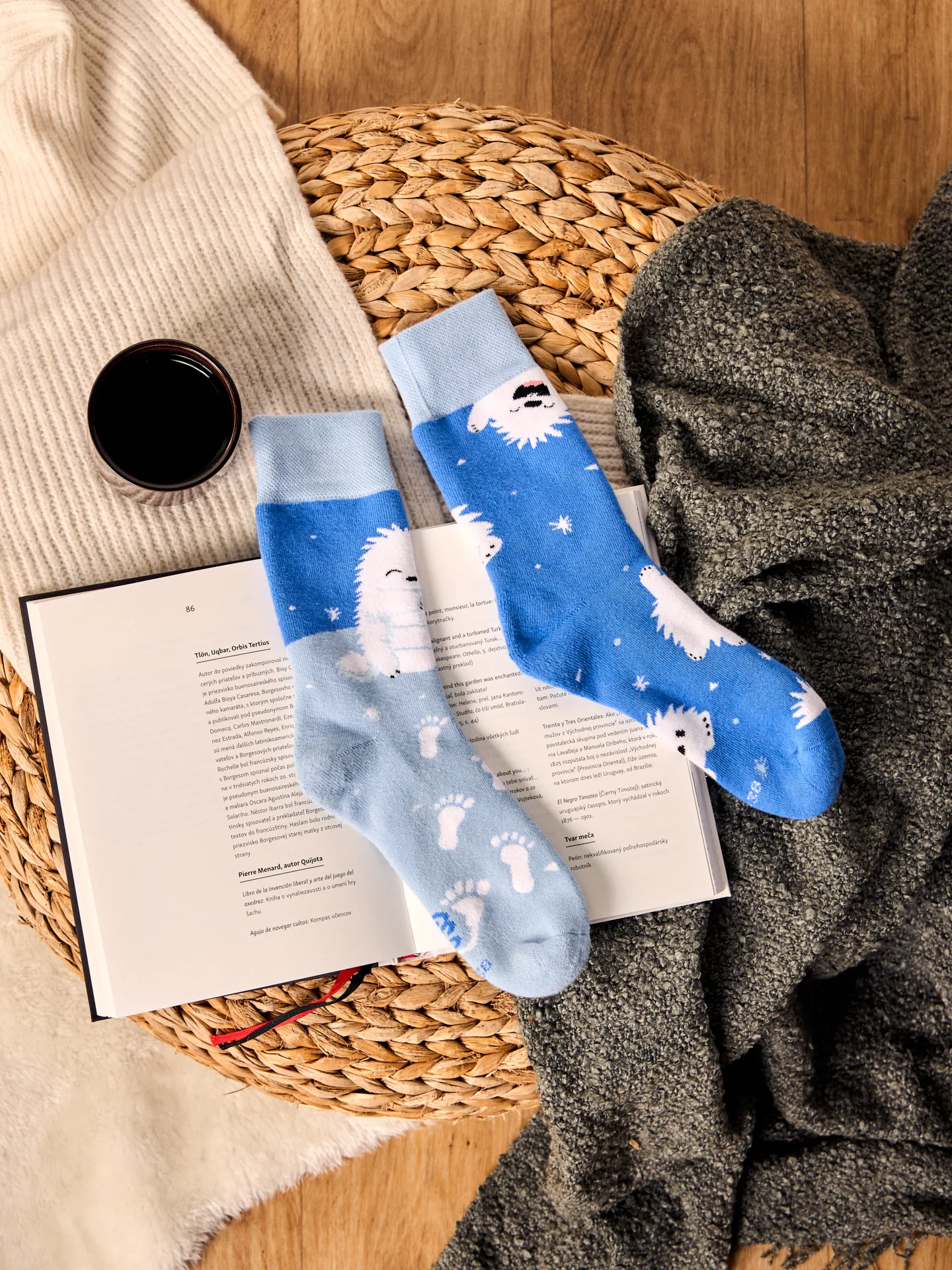 Lustige warme Socken Kleiner Yeti - Image 5