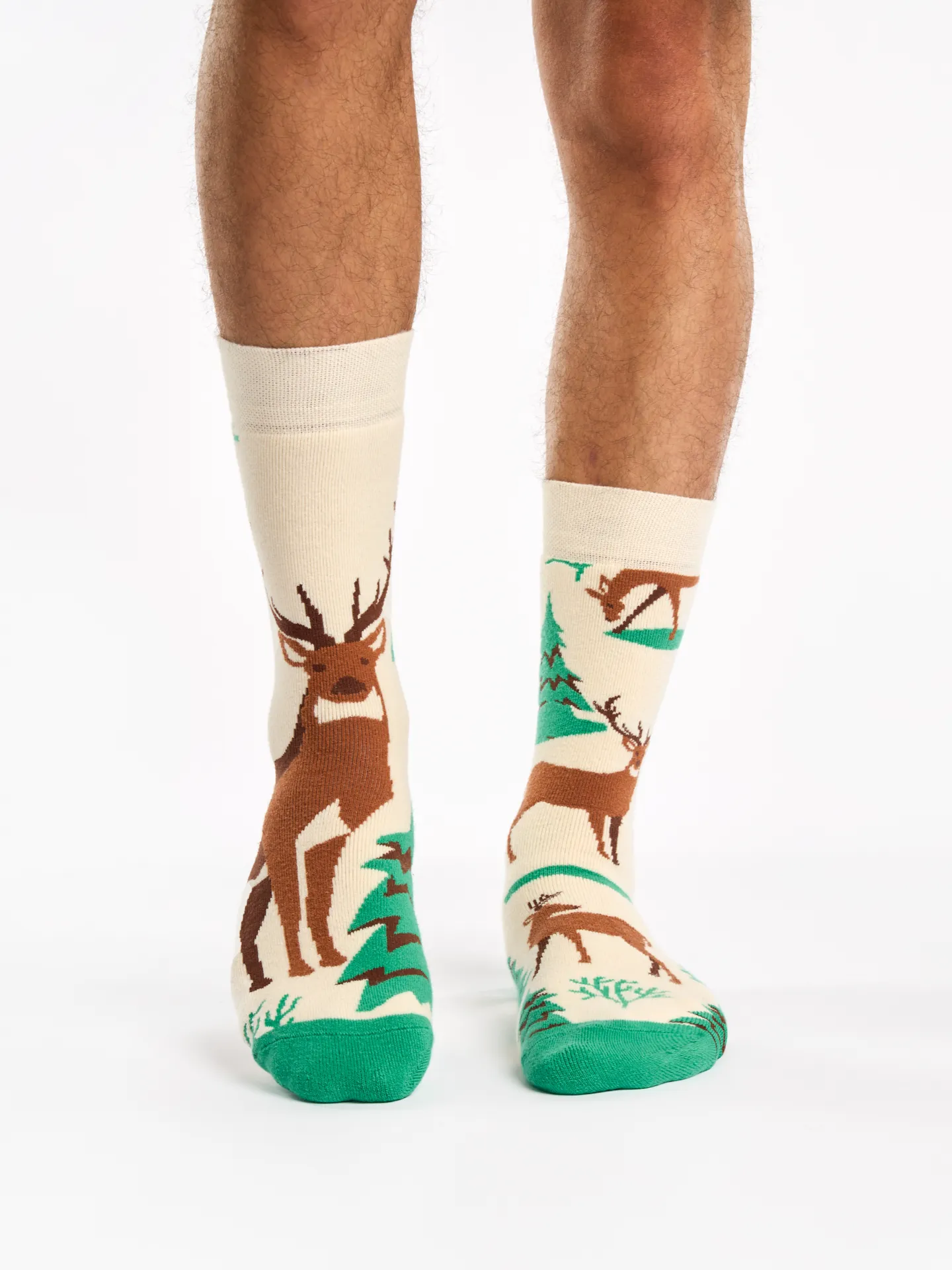 Lustige warme Socken Majestätischer Reh - Image 3