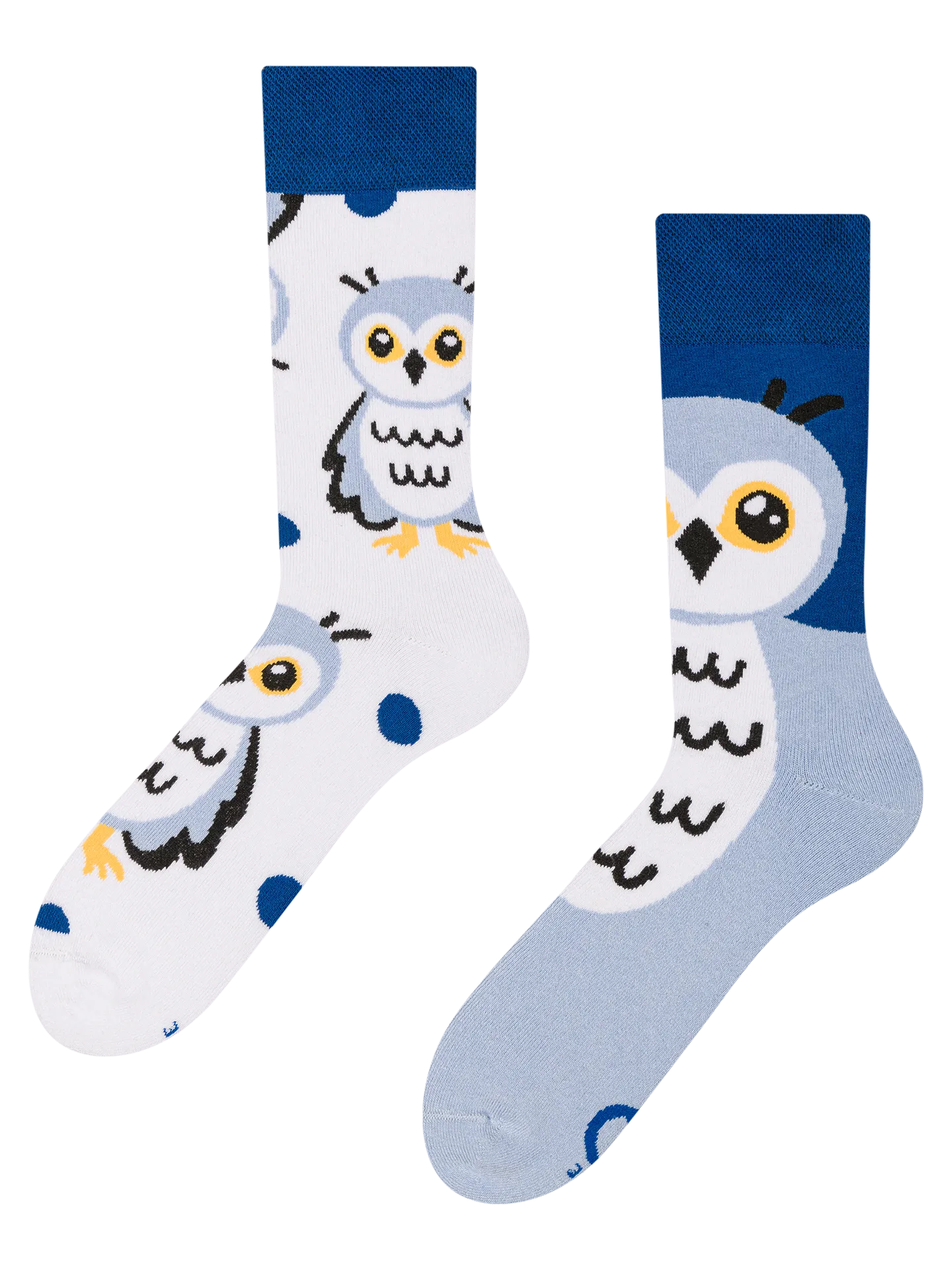 Lustige warme Socken Schneeeule
