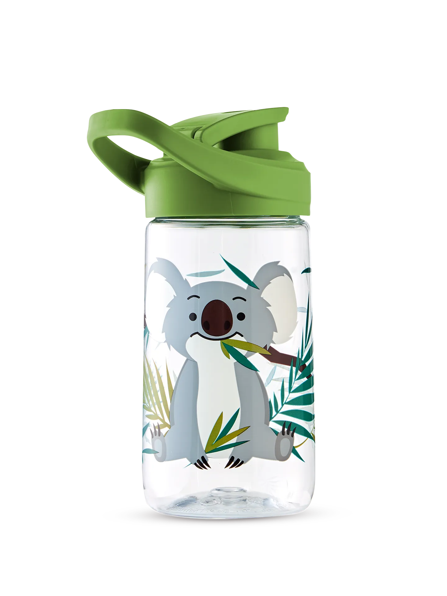 Lustige Wasserflasche Koala und Blätter 470 ml