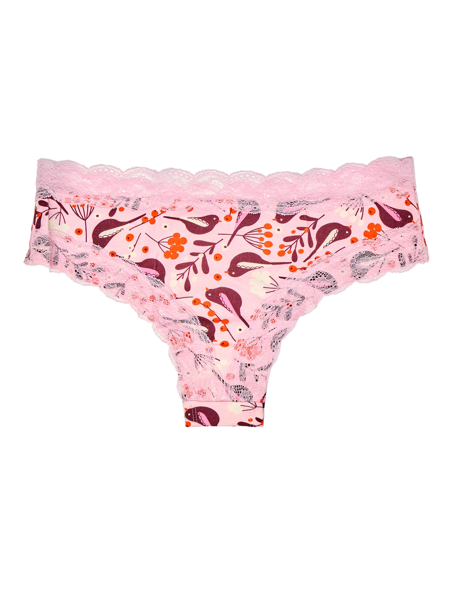 Spitzenhöschen für Frauen Vögel und Beeren - Image 3