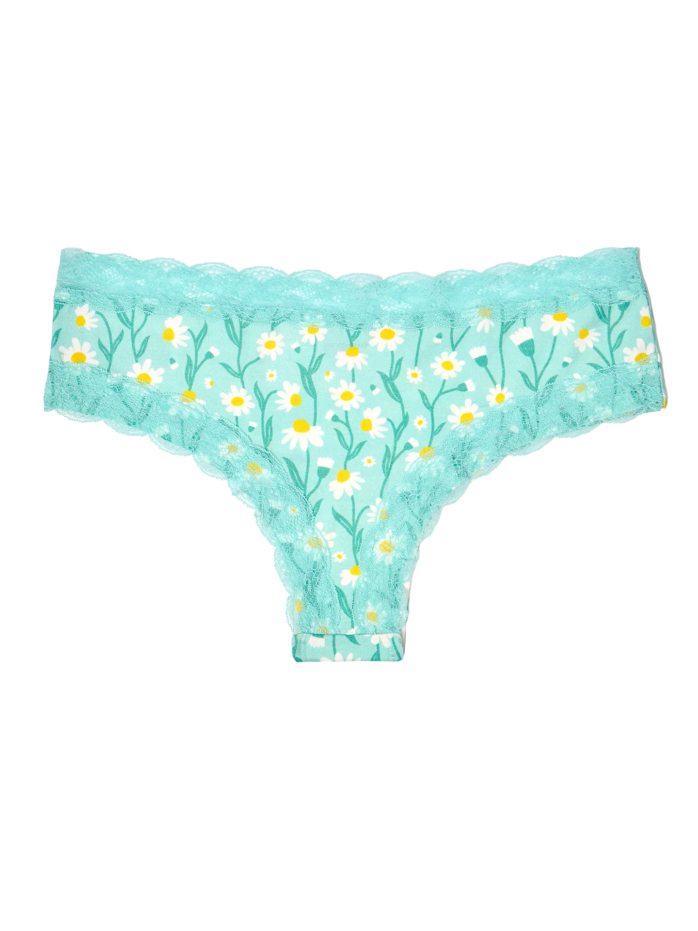 Spitzenhöschen für Frauen Türkisfarbene Kamillen - Image 2