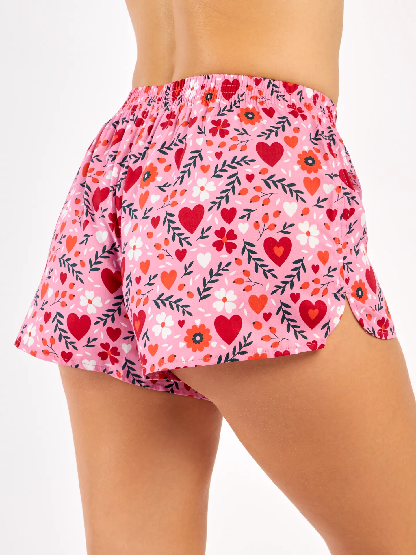 Lustige Damenshorts Blumenliebe - Image 4