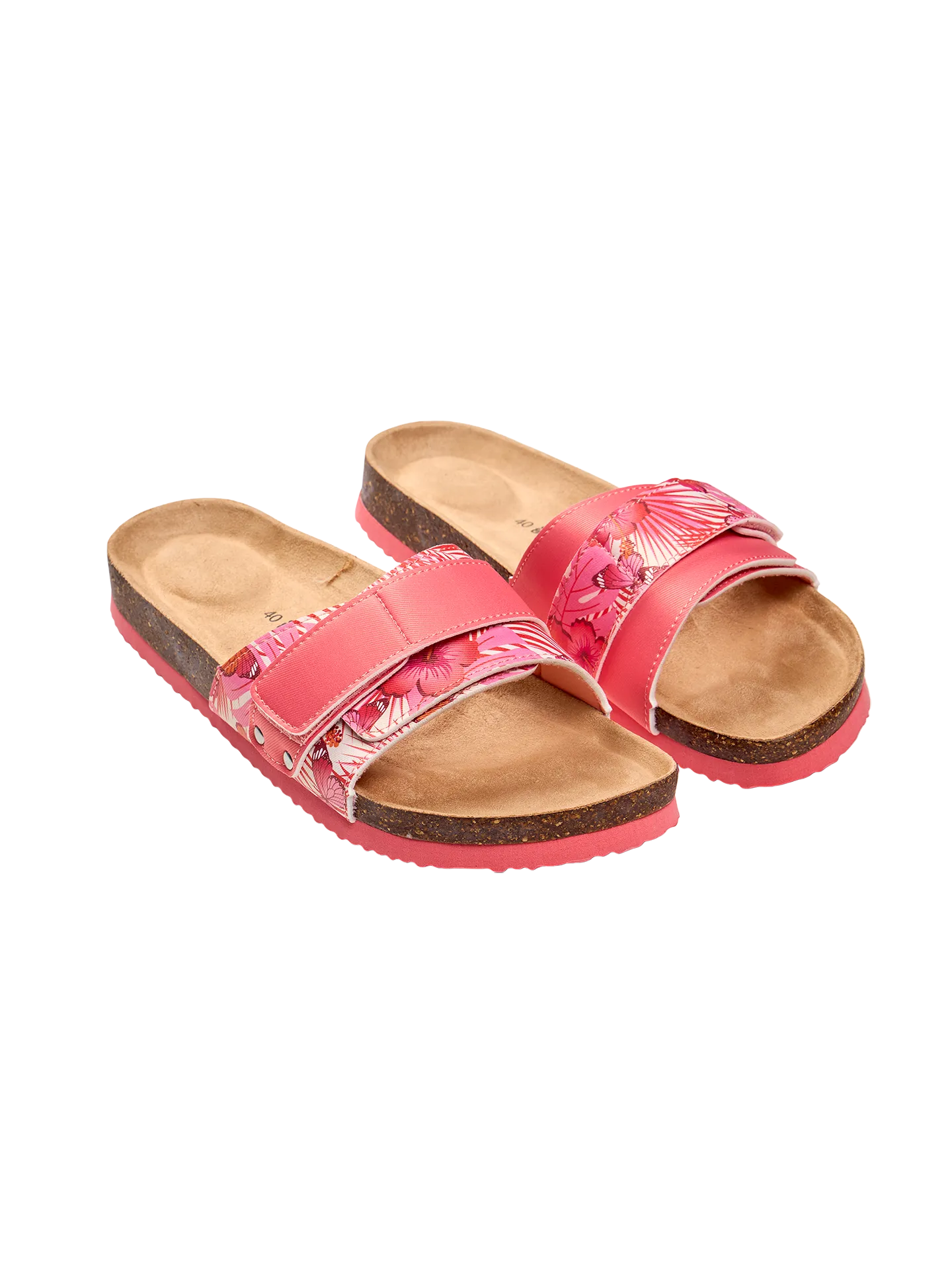 Korkpantoletten für Frauen Hibiskus - Image 6