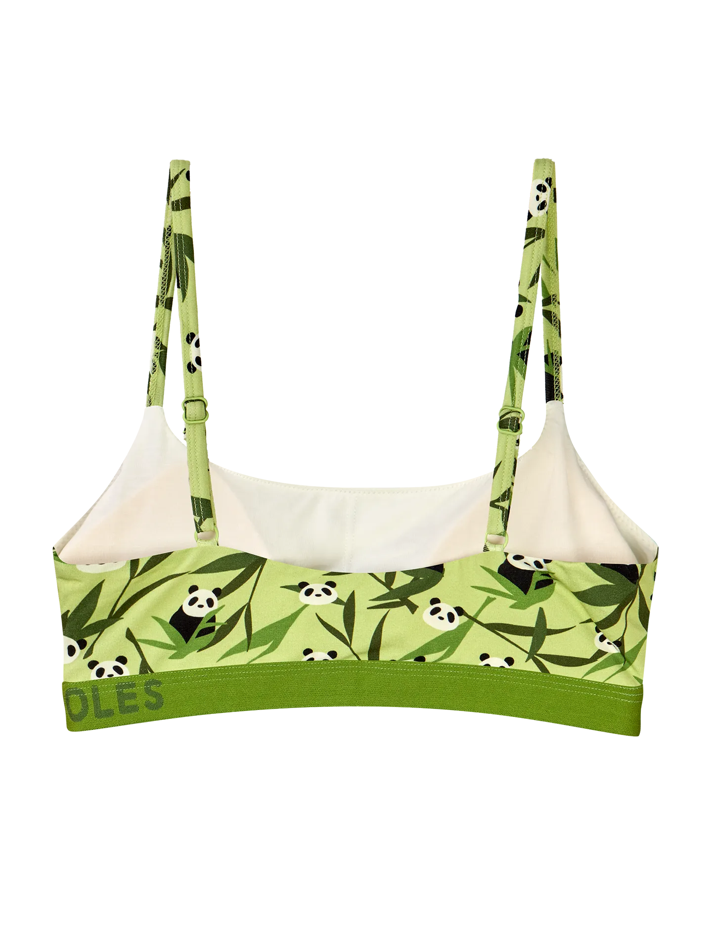 Lustige Modal-Damenbralette Pandas und Bambus - Image 3