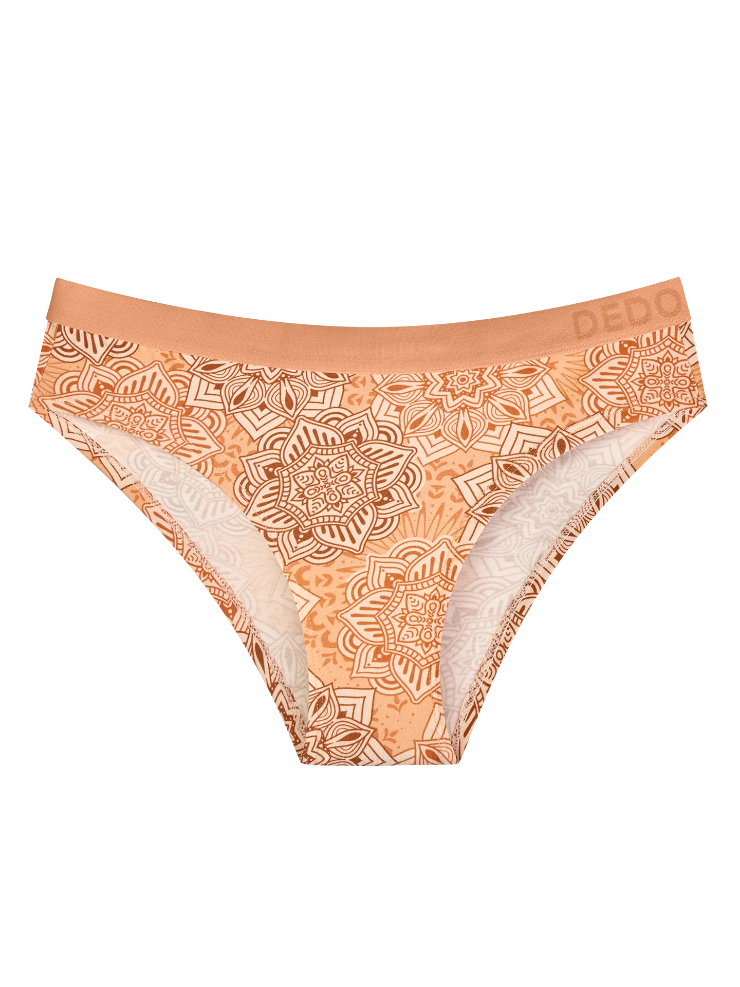 Lustige Modal-Damenhöschen Beige Mandala