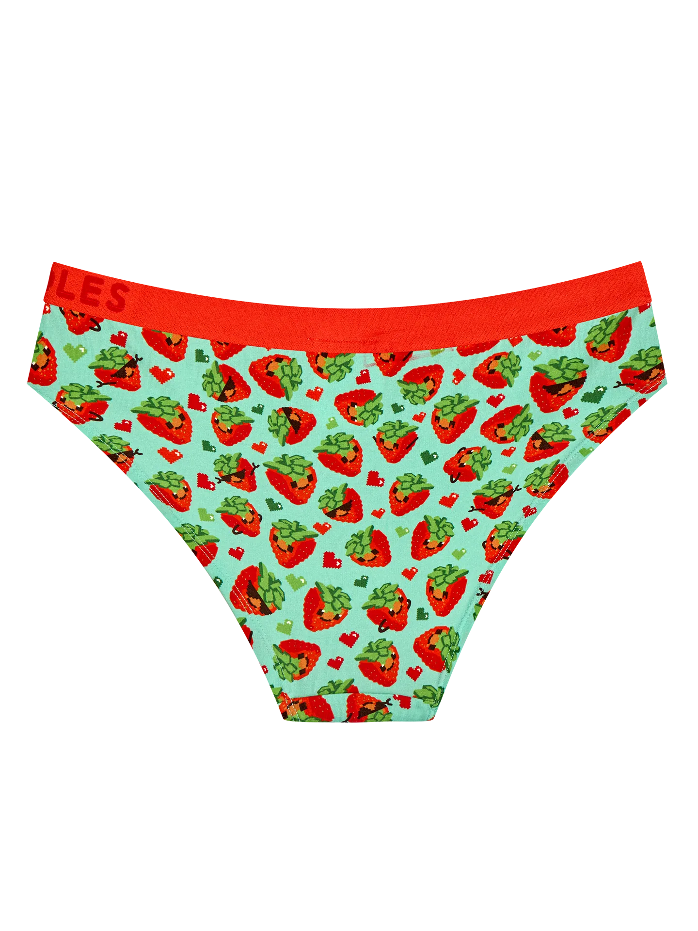 Lustige Modal-Damenhöschen Pixel-Erdbeeren - Image 2