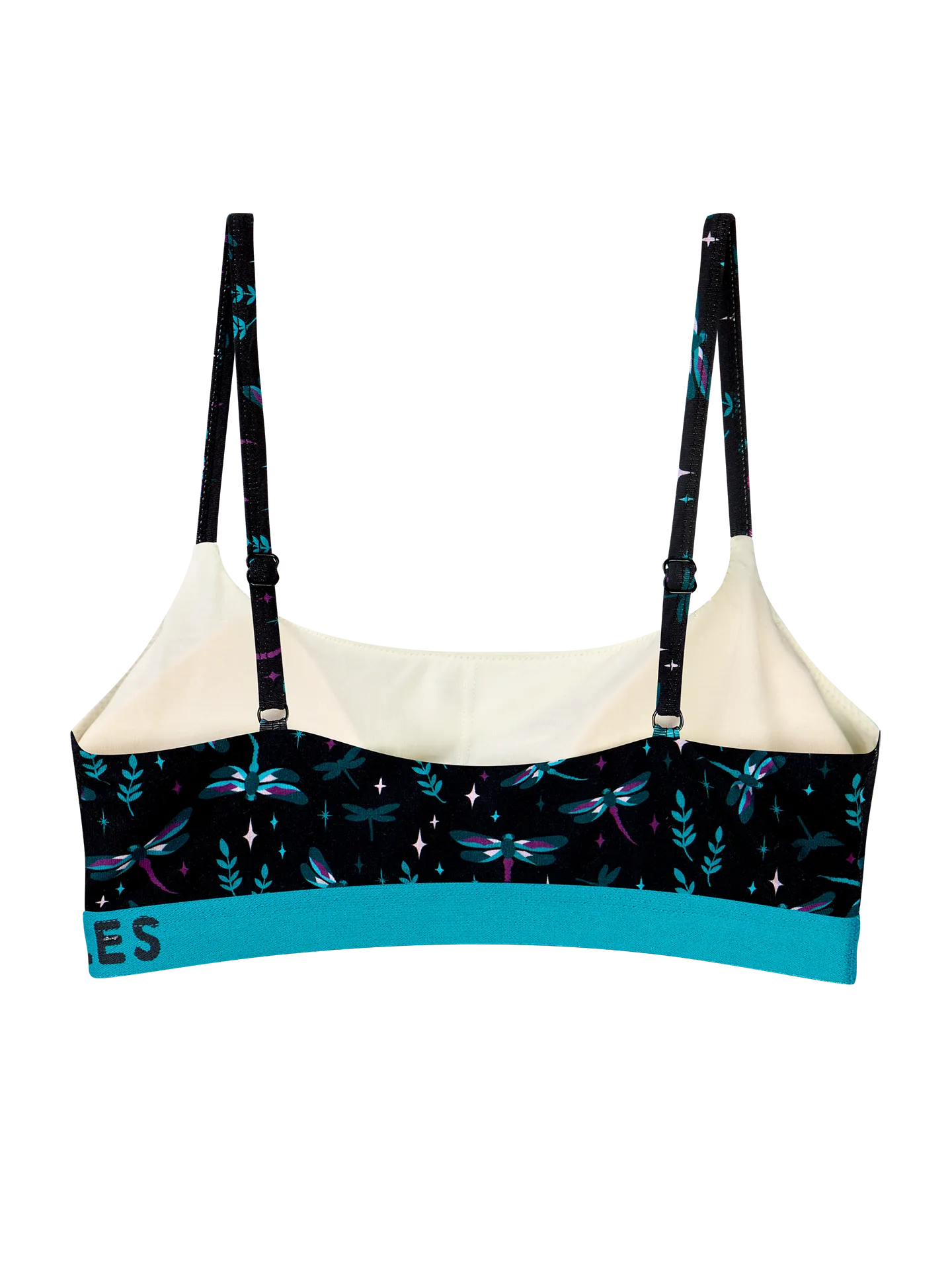 Modal-Damenbralette Libellen in der Nacht - Image 3