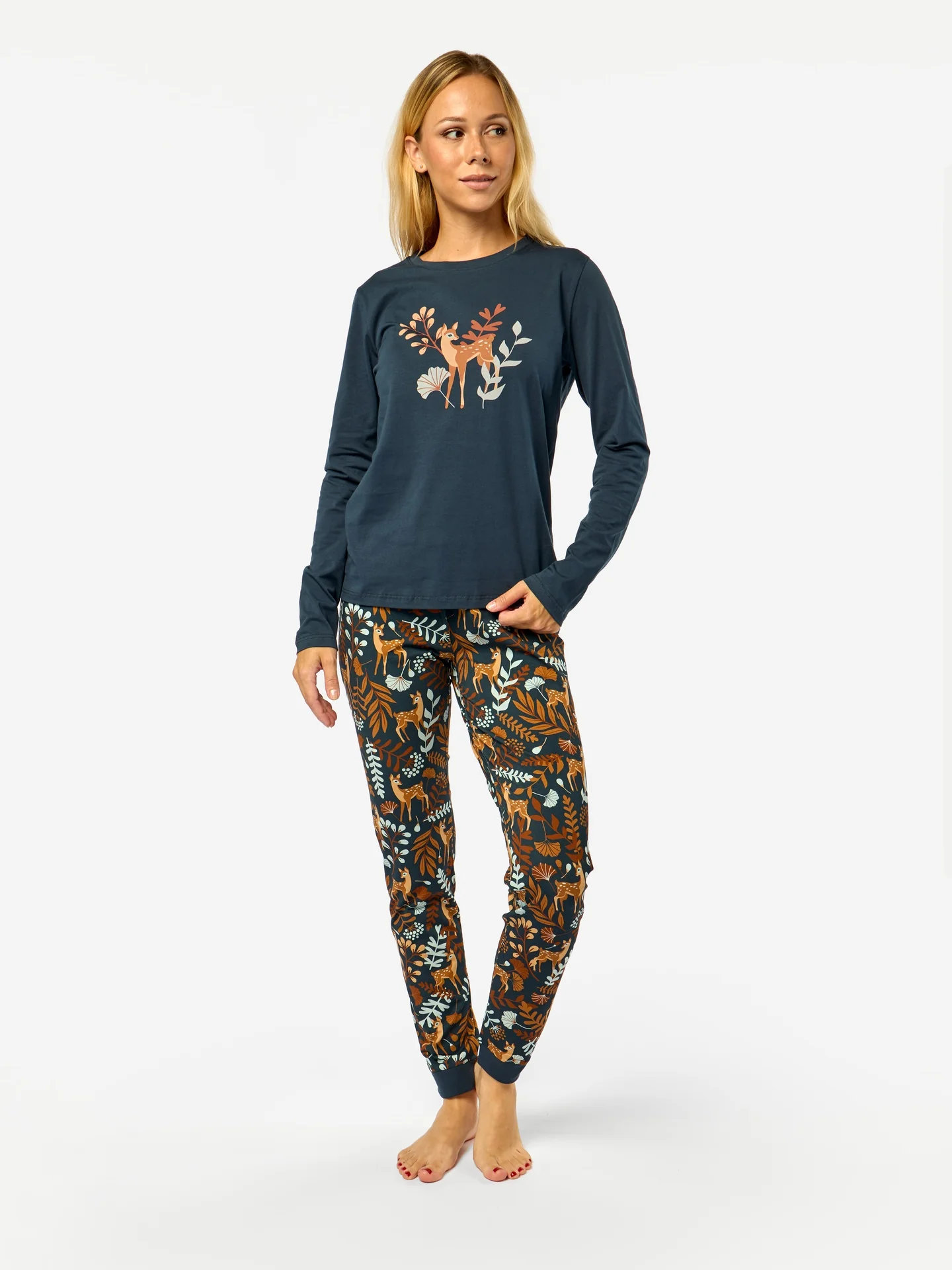 Lustiger Pyjama für Frauen Reh - Image 2