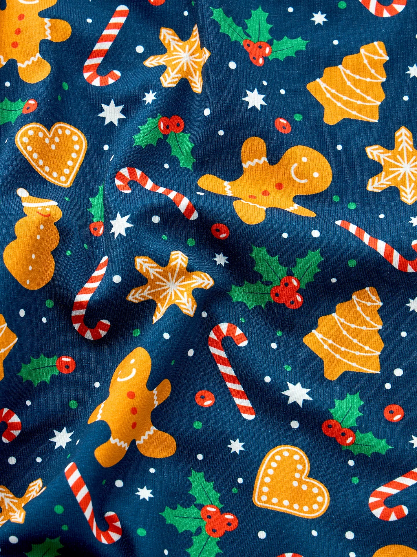 Lustiger Pyjama für Frauen Lebkuchen & Süßigkeiten - Image 3