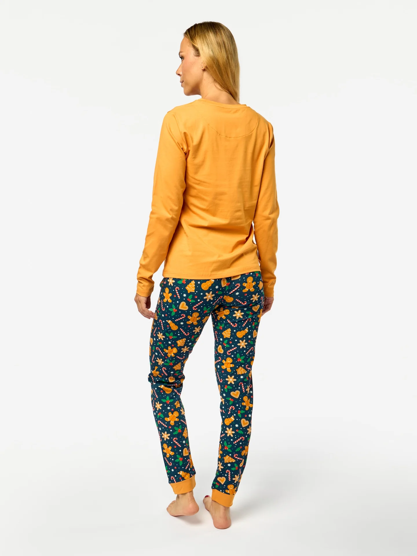 Lustiger Pyjama für Frauen Lebkuchen & Süßigkeiten - Image 5